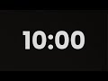 10 Minute Timer with Relaxing Sound 🌧️ | Calm Background, No Ads
