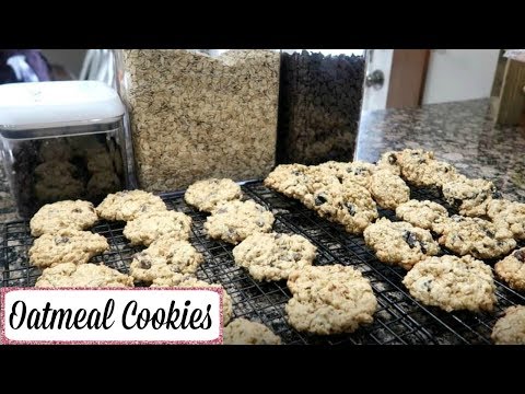 MA'S OATMEAL COOKIES ~ RAISIN & CHOCOLATE CHIP