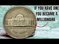 Top 9 Rare USA Jefferson Nickels Coins With Add Value Millions of Dollars