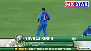 Yuvraj Singh bowling op🇮🇳