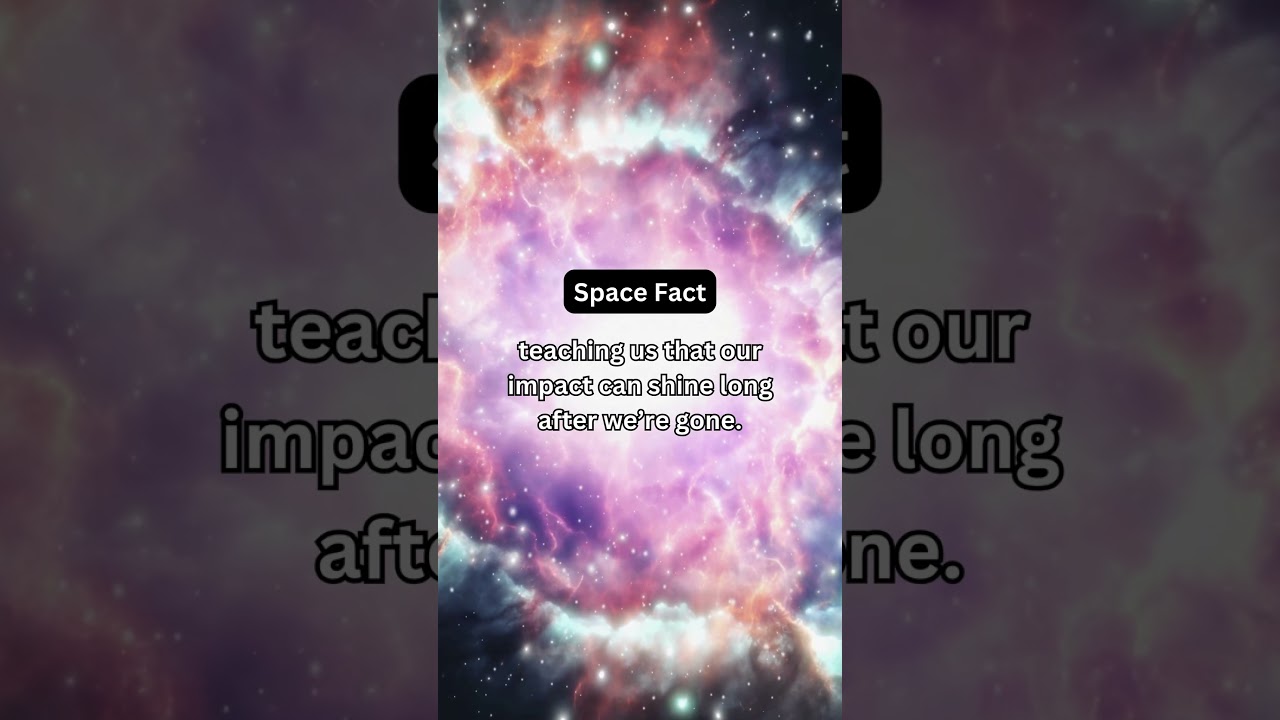 The Ghostly Glow: Supernova Remnants ✨💨 