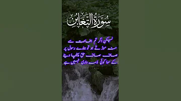 Surah E Taghabun Ayat 12 13 Translation In Urdu 