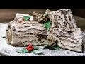 Bûche de Noël | Schoko-Biskuitrolle | Weihnachtsklassiker | How to