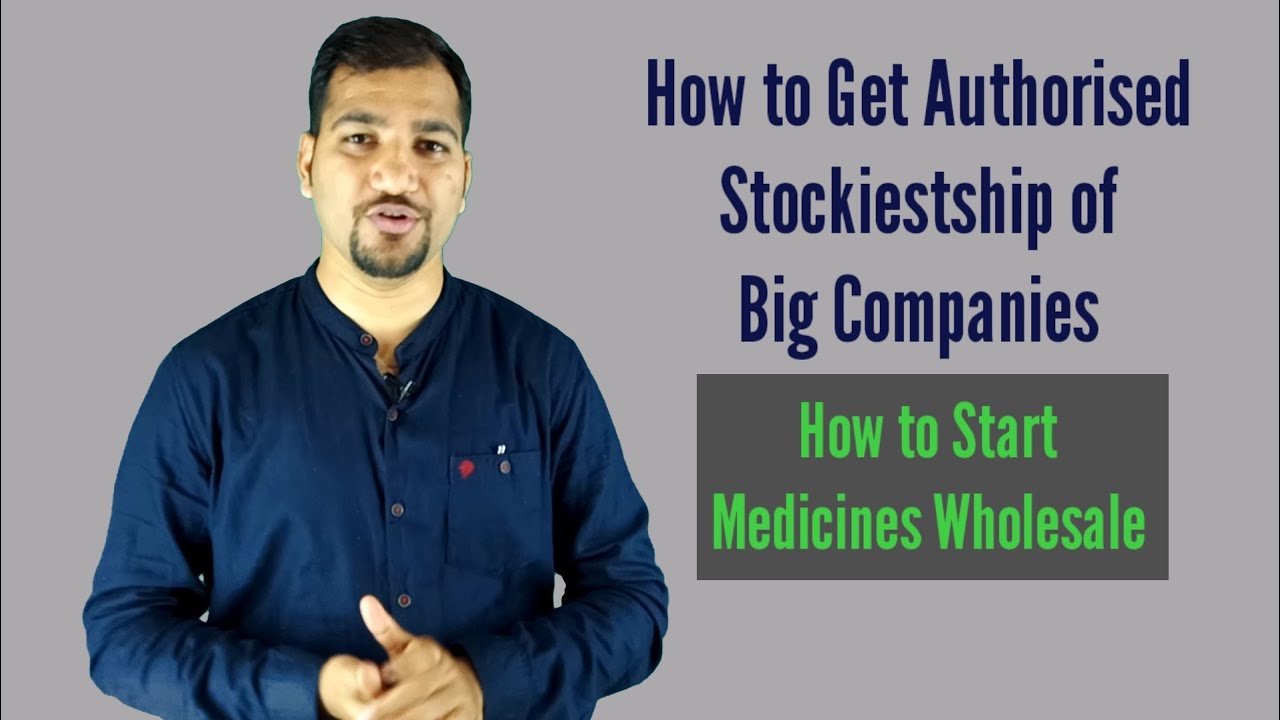 How to start Medicines Wholesale Business - YouTube