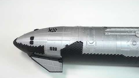 Space X S28 Launch version 3D printing