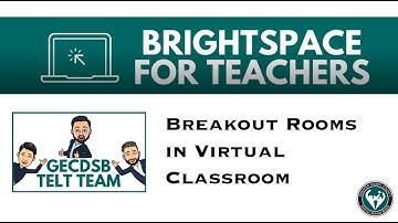 Breakout Rooms in Virtual Classroom