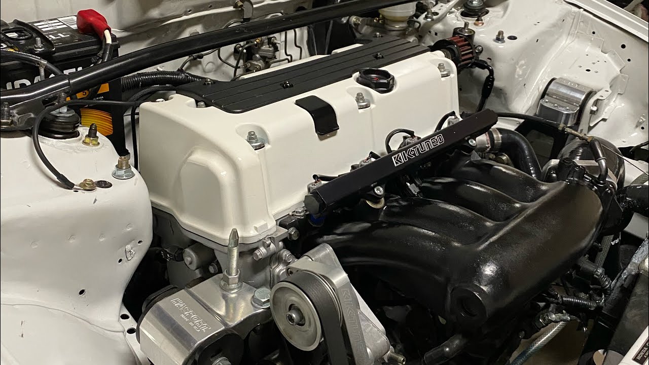 K swap Civic fuel tuck install