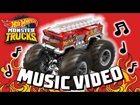 Official MUSIC VIDEO 🎶 | Bringin’ the Heat 🚒🔥 ft. Monster Truck 5 ALARM! | Hot Wheels