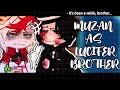 •|Hazbin Hotel React to Muzan (KNY) as Lucifer Morningstar brother|• GACHA CLUB 🇧🇷/🇺🇸