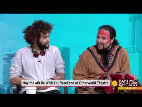 WGN-TV: May the Fourth Be With You with Otherworld Theatre's Star Wars Weekend Celebration