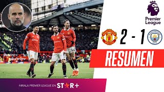 ¡ASISTENCIA DE GARNACHO, POLÉMICA Y CLÁSICO RED! | Manchester United 2-1 Manchester City | RESUMEN