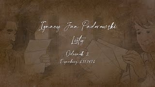 Ignacy Jan Paderewski | Listy, odcinek 2, Dynaburg 6.11.1876
