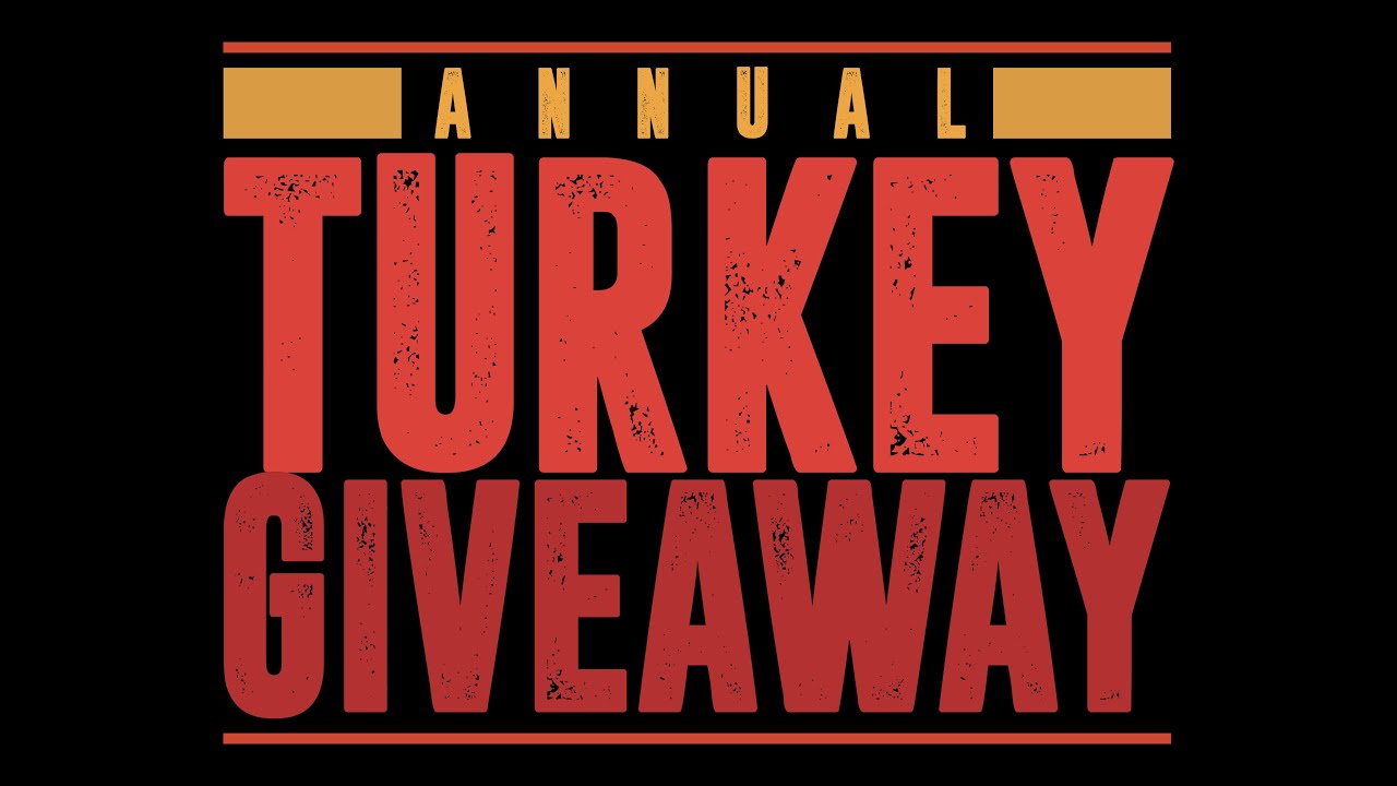 Annual Turkey Giveaway YouTube Annual Turkey Giveaway YouTube