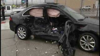 Woman Suffers Critical Injuries In Crash