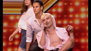 Lucky day by Ivo Dimchev on The X factor UK Resimi