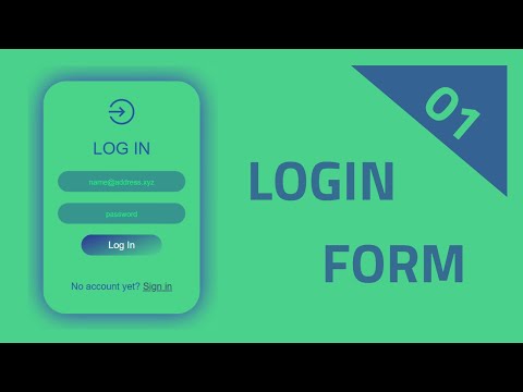Login Form | Elegant Login Form using HTML & CSS