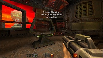 Quake II Remastered - Unit 1 - Outer Base, Installation, Comm Center (+Lost Station secret level)