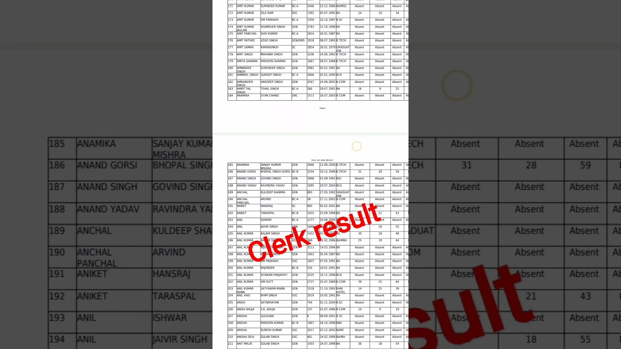 karnal court clerk vacancy result 2025 #sahu #job #sahu777 #youtubeshorts #exam #viral