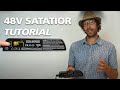 48 V Cycle Satiator Initial Setup Video