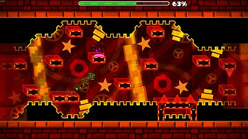 Geometry Dash Medium Demon | Flask ALL 3 COINS (Csx42Gaming)