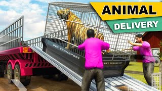Animal Delivery Truck Driver #1 // Animal Transporter - 3D Simulator Games screenshot 4