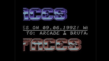 C64 Crack Intro: 1992 Faces Intro 4