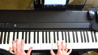 SONG TUTORIAL ('Blueberry Hill') - PIANO DEMO (Medeli SP201)