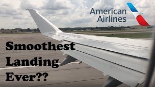 SMOOTHEST LANDING EVER??? | American Eagle Embraer E-175 Landing in Kansas City screenshot 4
