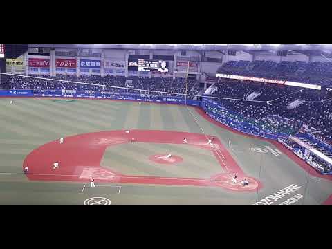 楽天 ブラッシュ強烈なヒットもそとあとを抑える石川歩～千葉ロッテマリーンズ対 楽天イーグルス2020年7月31日4回表