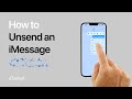 How to Unsend iMessage Texts