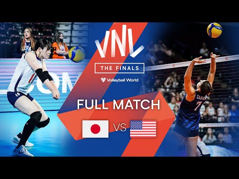 🇯🇵 Japan vs. 🇺🇸 USA - Full Match | Women’s Preliminary Phase | VNL 2022