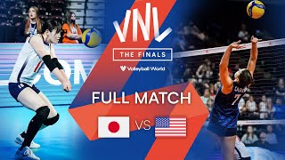 Japan vs.  USA  Full Match | Women’s Preliminary Phase | VNL 2022