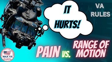 Does PAIN affect your VA Disability Rating during a C & P Exam for Range of Motion of the BACK?