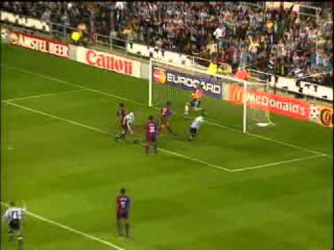 Newcastle 3 - Barcelona 2 (1ª Fase Champions League 97/98)