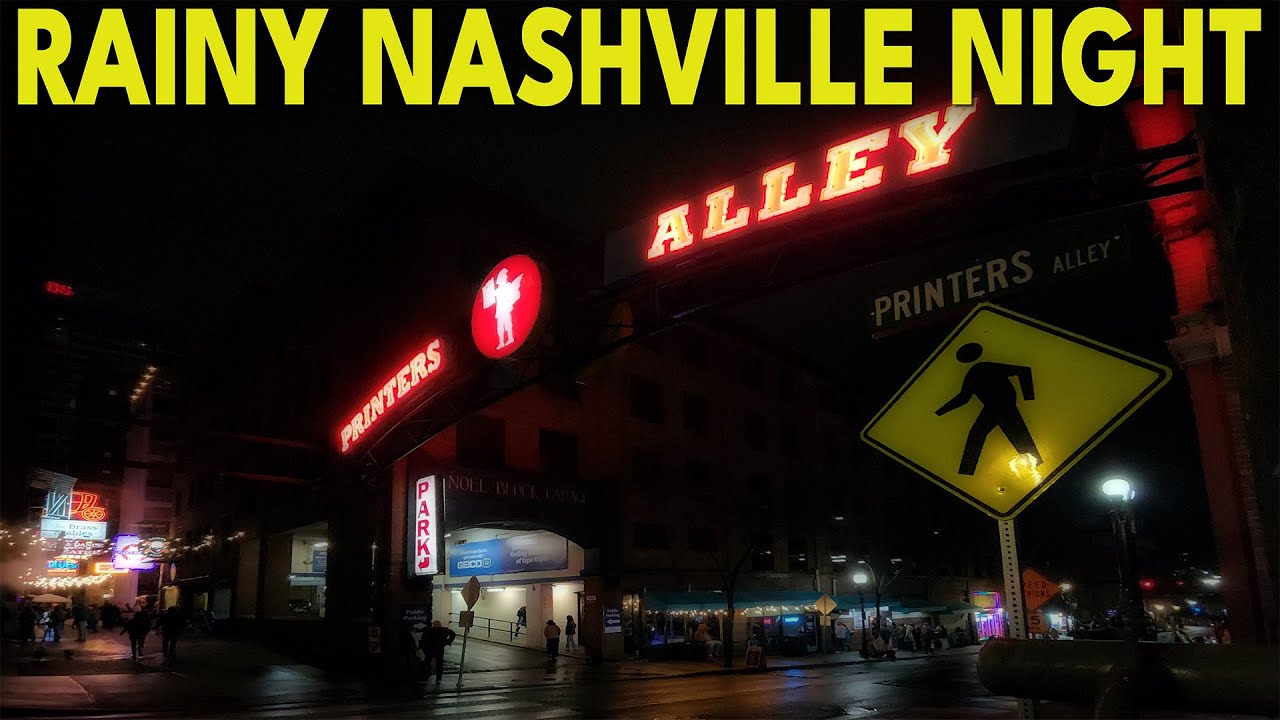Nashville Broadway Nightlife Walk • Crazy Intersections, Neon Reflections • Streetwalkin’ Ep. 40