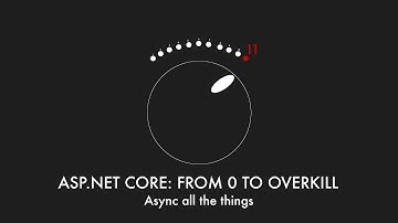 Episode 010 - Async all the things - ASP.NET Core: From 0 to overkill