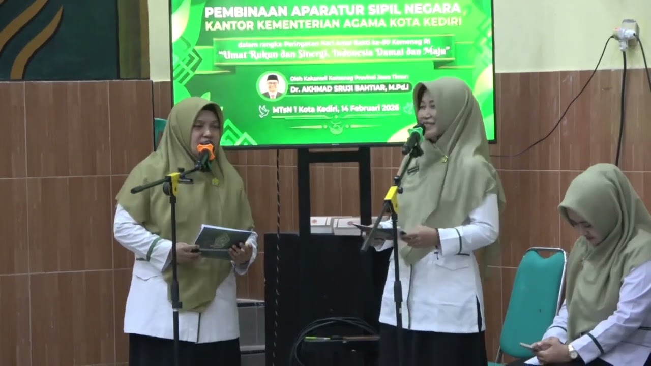 Pembinaan ASN oleh KaKanwil Kemenag Provinsi Jawa Timur