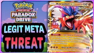 I BROKE Koraidon EX... (Insanely Underrated)