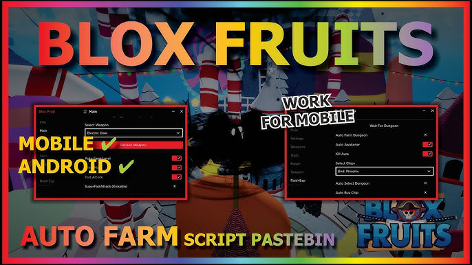 Blox Fruits Roblox Script - Auto farm - AUTO CDK (Mobile and pc) #robl