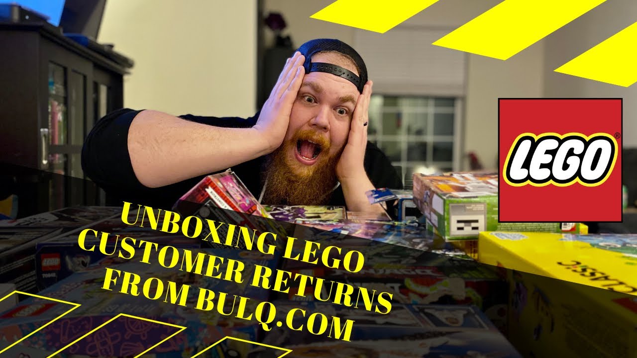 Unboxing Customer Return LEGOS From BULQ Liquidation to Resell on Ebay