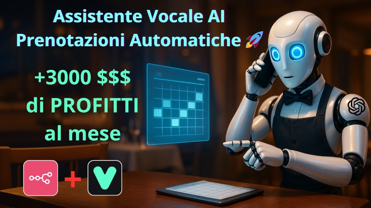 Come Automatizzare le Prenotazioni del Ristorante con AI 🚀 [Aumenta Profitti e Zero Chiamate Perse!]