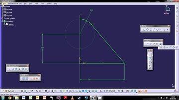 CATIA V5: The Basics - Tutorial 2: The Sketch Workbench