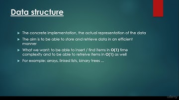 Algorithms and Data Structures in Python : Data structures and abstract data types