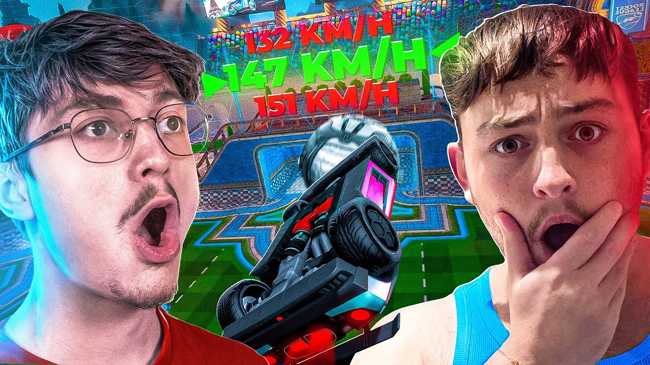 J’AI AFFRONTÉ GAPPLED au KM/H CHALLENGE sur ROCKET LEAGUE ! 🤯