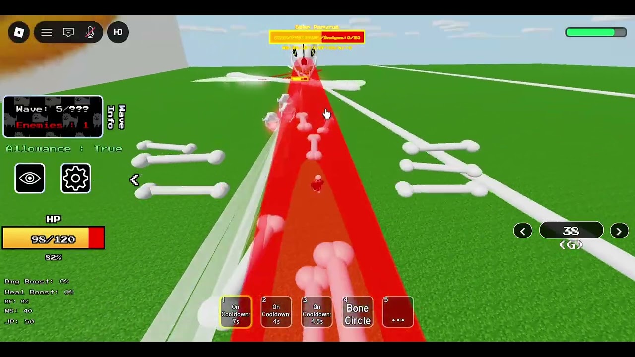 UNDERFELL CHALLENGE ON FUNNI OPS!