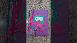 notebook decorated with Fomi #mimisideas #backtoschool