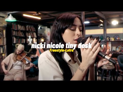 Nicki Nicole Freestyle + LETRA Tiny Desk (Home) Concert