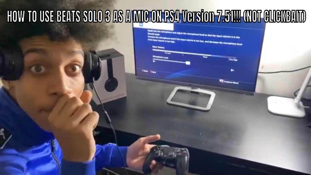 how to connect beats solo to ps4