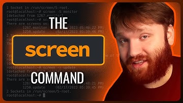 Run Terminals INSIDE Terminals | The Screen Command on Linux