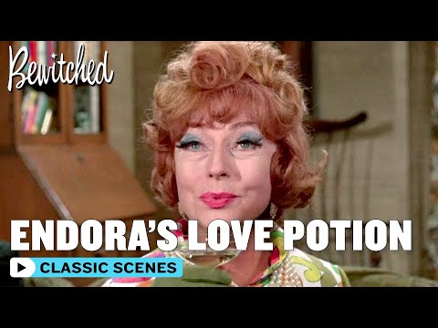 Bewitched | Endora's Love Potion Backfires | Classic TV Rewind